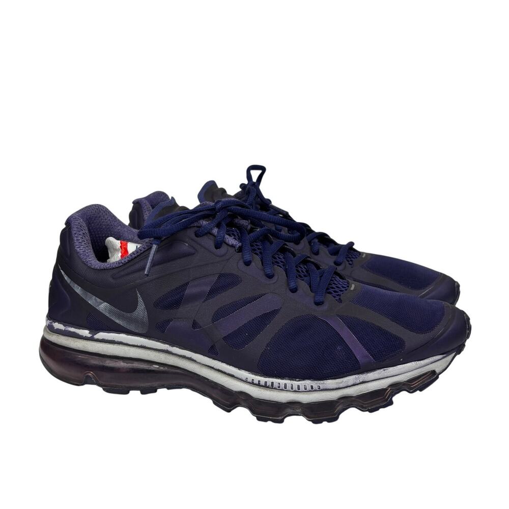 Nike Air Max+ 2012 Purple Sneakers Shoes Women's 12 Walk Run Hike